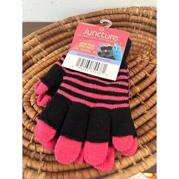 Juncture Women’s 3 in 1 gloves NEW - Picture 3 of 5